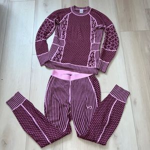 Kari Traa Merino Wool set Smekker Baselayer Small